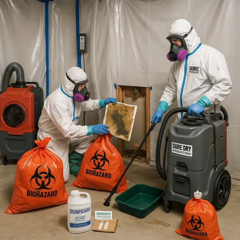Contaminated Water Handling Protocols process in Wauseon, OH